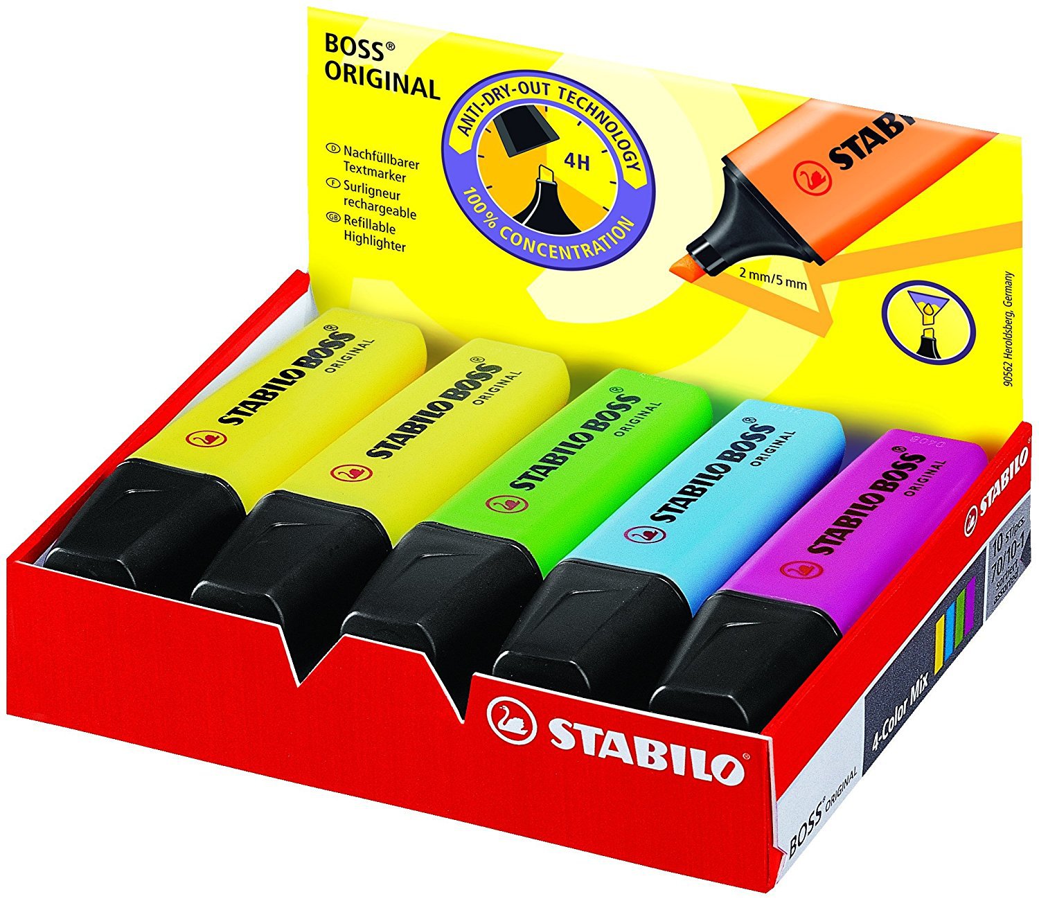 Stabilo Marker Boss - Văn Bản Marker-Cây Bút Dạ Quang