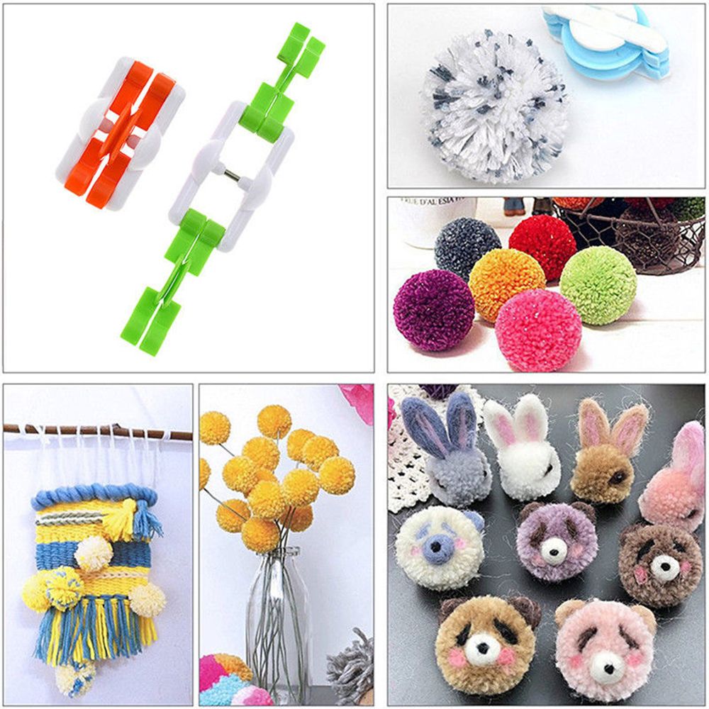 2pcs/lot Fashion Needle Craft  - đánh giá và giá Pom Pom Maker Tool