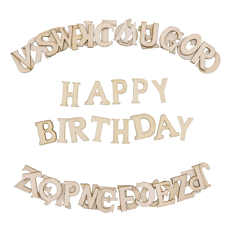 100pcs Letters Wooden Alphabet - đánh giá và giá Embellish Craft