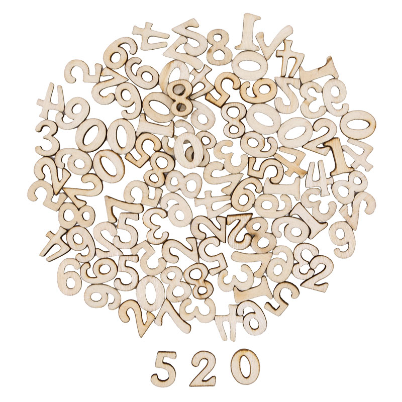 100pcs Letters Wooden Alphabet - đánh giá và giá Embellish Craft