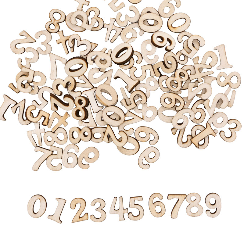 100pcs Letters Wooden Alphabet - đánh giá và giá Embellish Craft