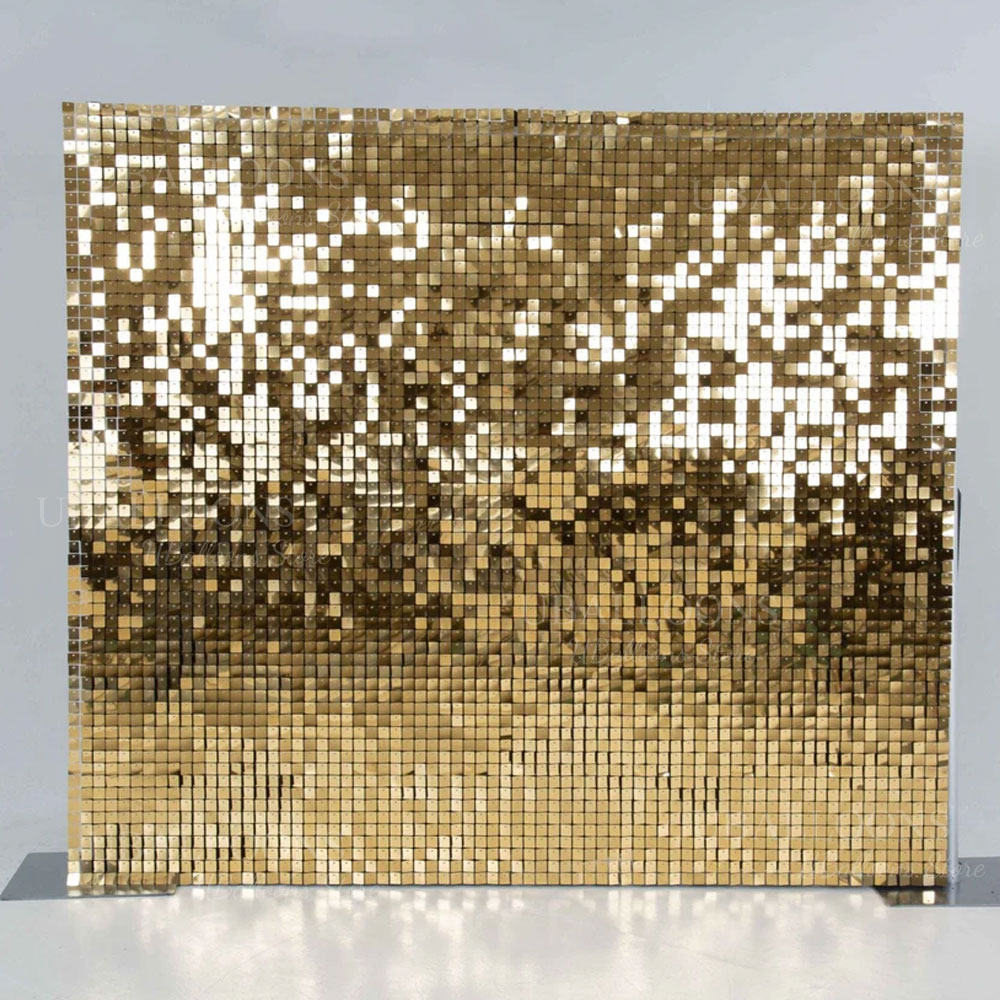 Champagne Gold Shimmer Backdro - đánh giá và giá Sequin Fabric Panel