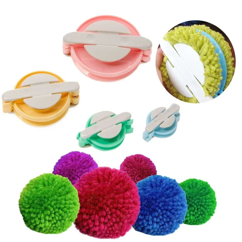 4 Sizes Wool Ball Maker Knitte - đánh giá và giá Pom Pom Maker Tool