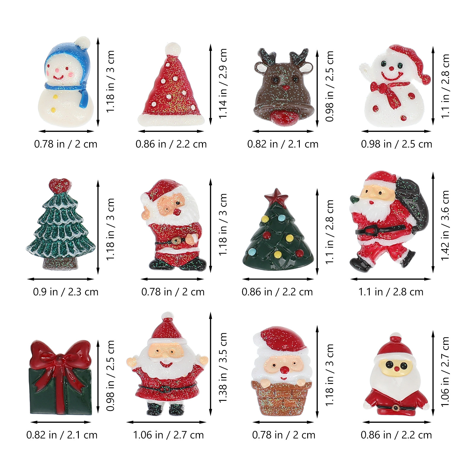 50 PCS Embellishment Christmas - đánh giá và giá Embellish Craft