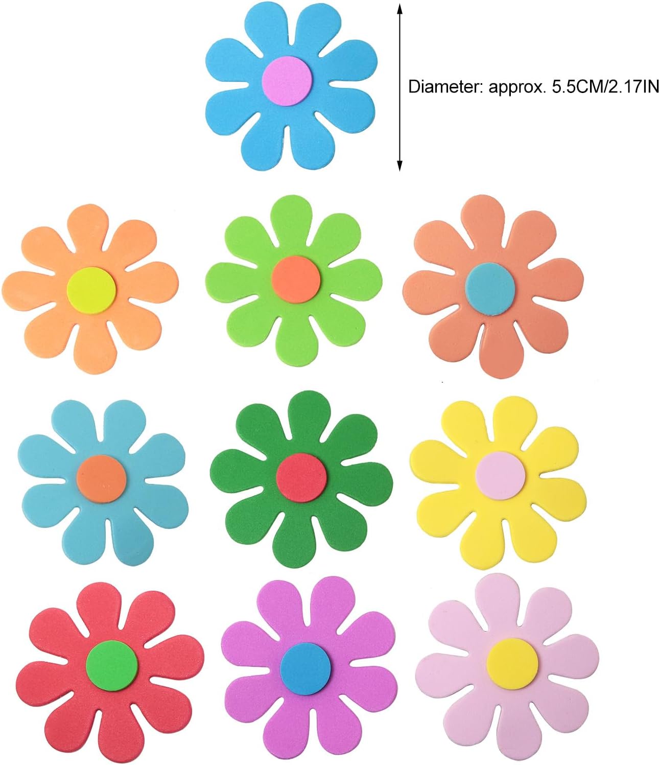 3D flower foam stickers Spring - đánh giá và giá Embellish Craft