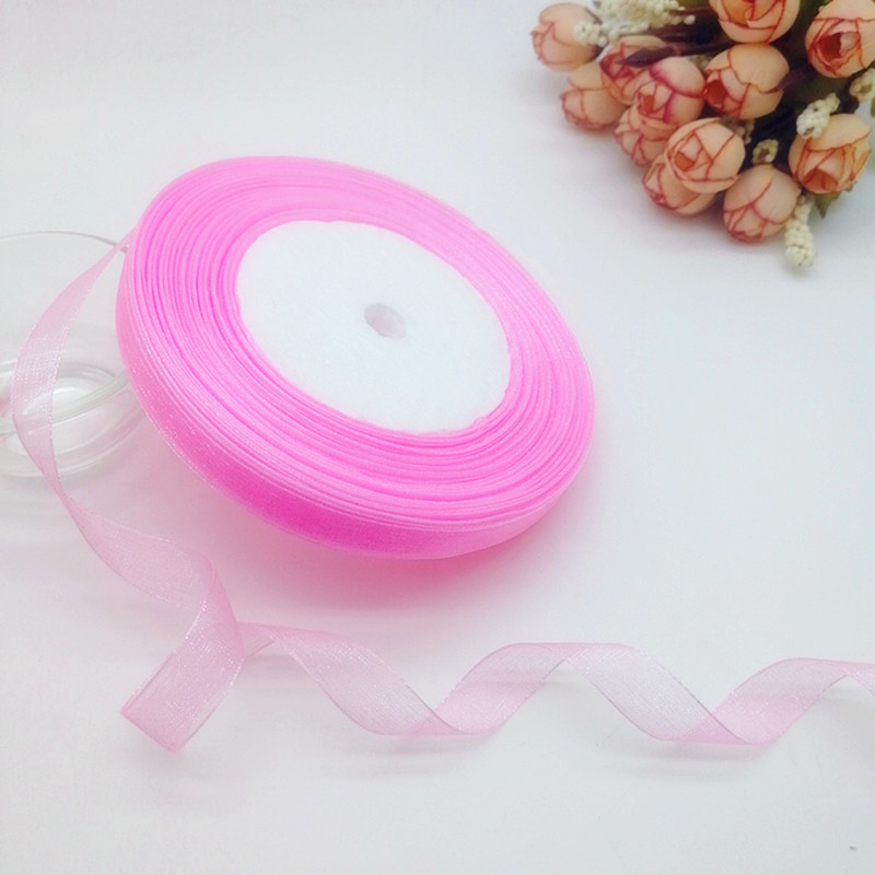 50 Yards 10/20/25mm Width Spoo - đánh giá và giá Organza Ribbon Spool