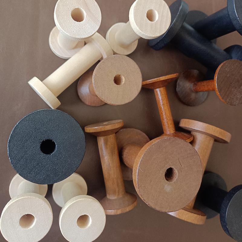 10Pcs/Set Vintage Natural Wood - đánh giá và giá Organza Ribbon Spool