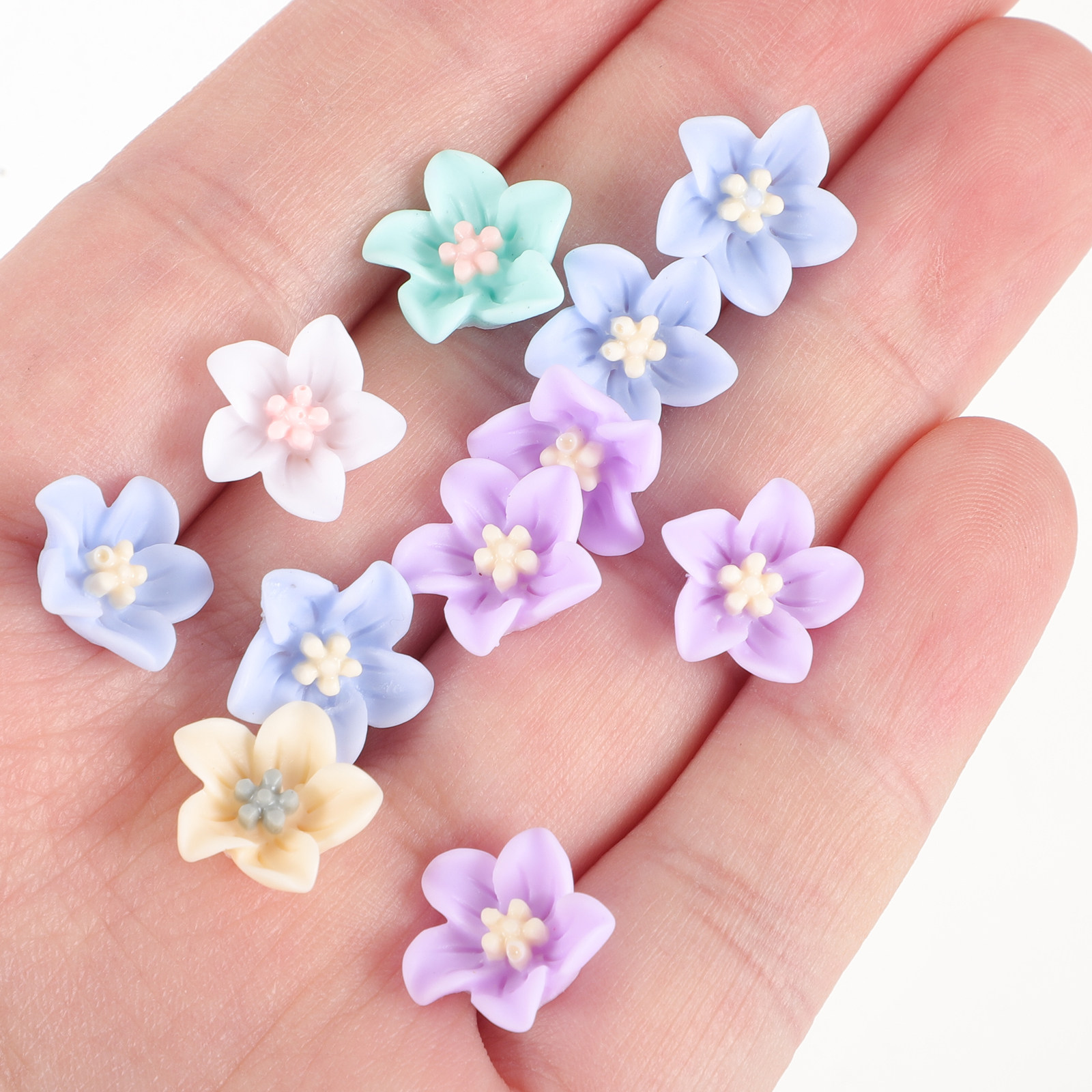 200Pcs Unique Resin Flower Emb - đánh giá và giá Embellish Craft
