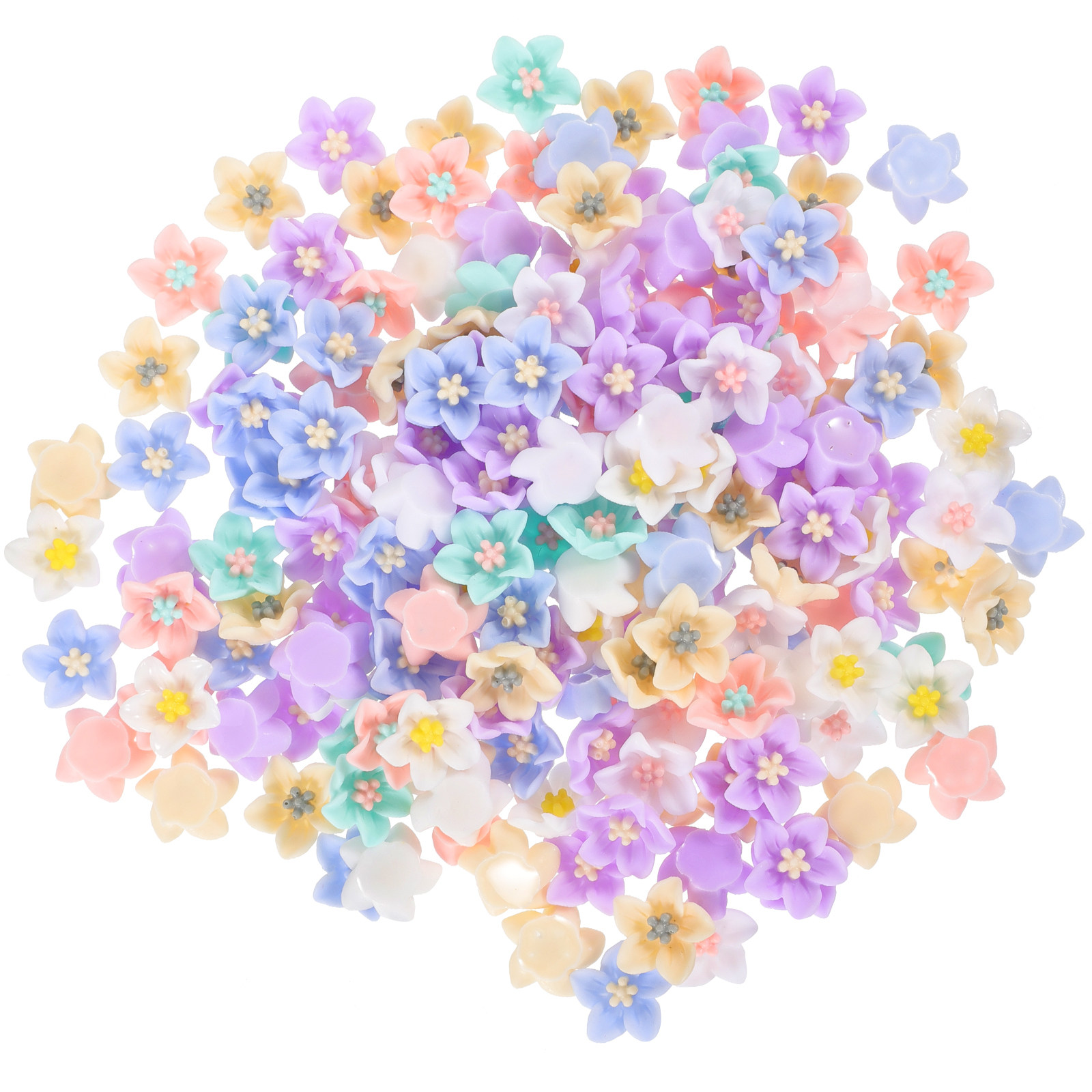 200Pcs Unique Resin Flower Emb - đánh giá và giá Embellish Craft