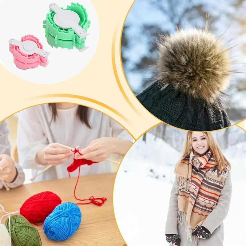 Pom Pom Maker Fluffs Ball Weav - đánh giá và giá Pom Pom Maker Tool