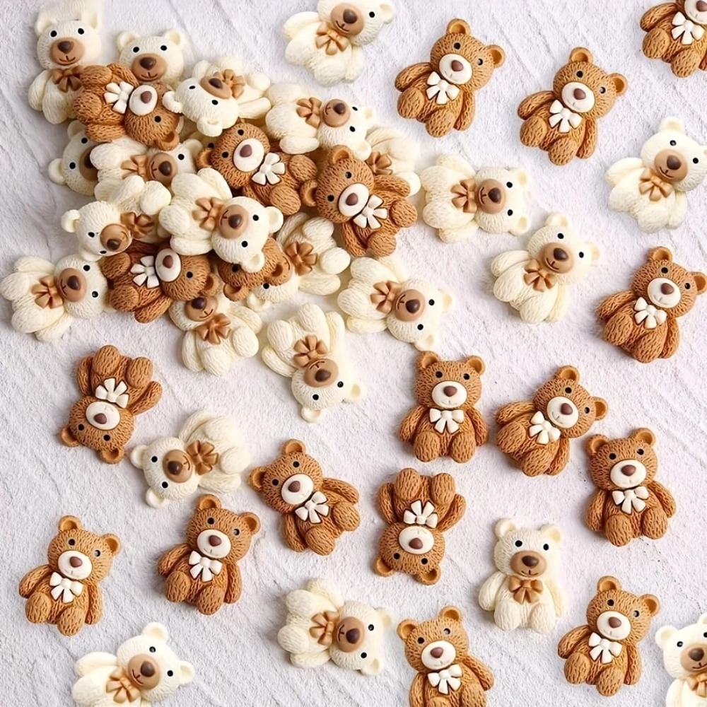 10-100pcs Cartoon Beige Coffee - đánh giá và giá Embellishments For Scrapbooking