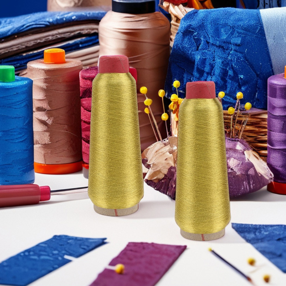 2 Rolls Premium Golden Metalli - đánh giá và giá Embroidery Craft