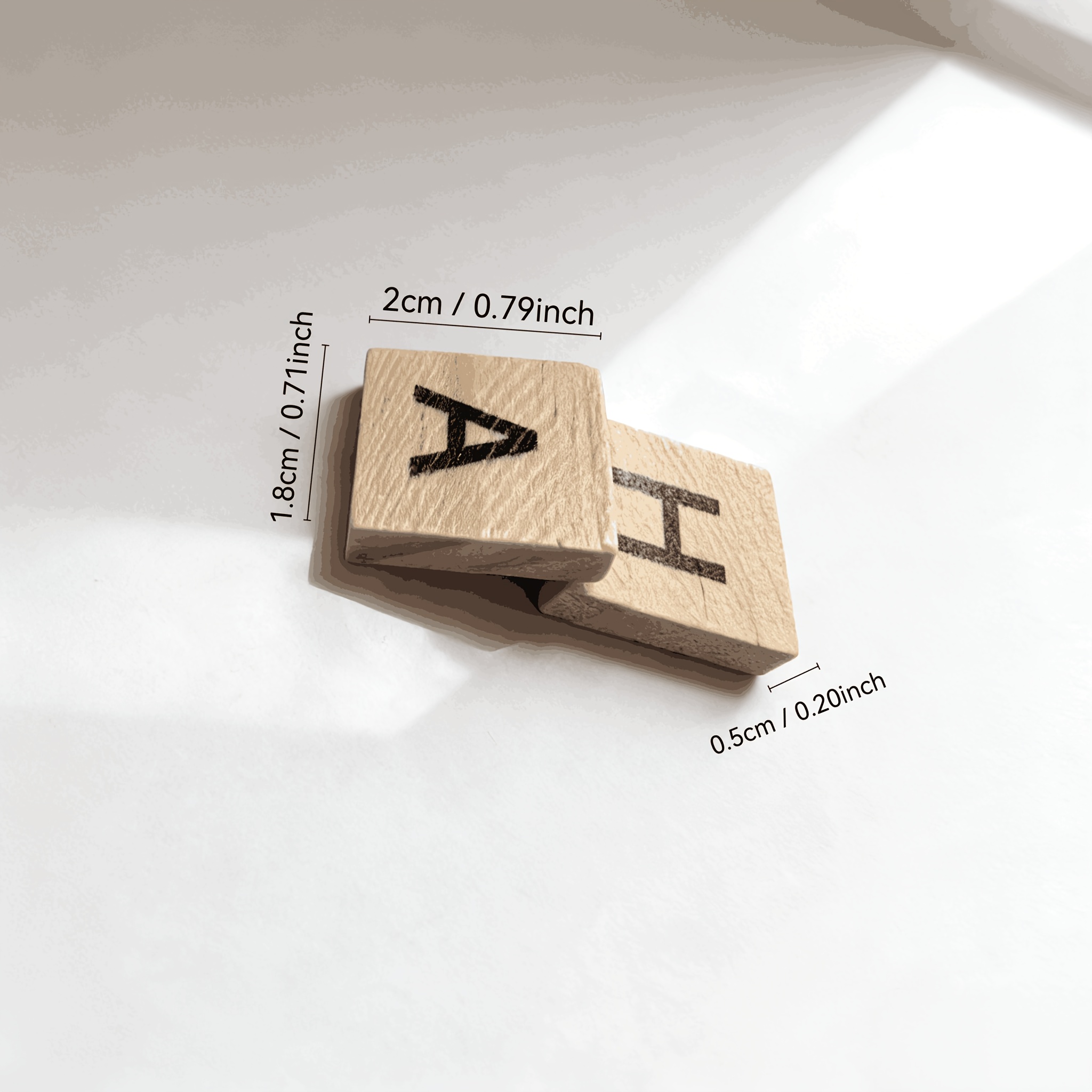 100PCS  Wooden Letter Cubes fo - đánh giá và giá Embellish Craft