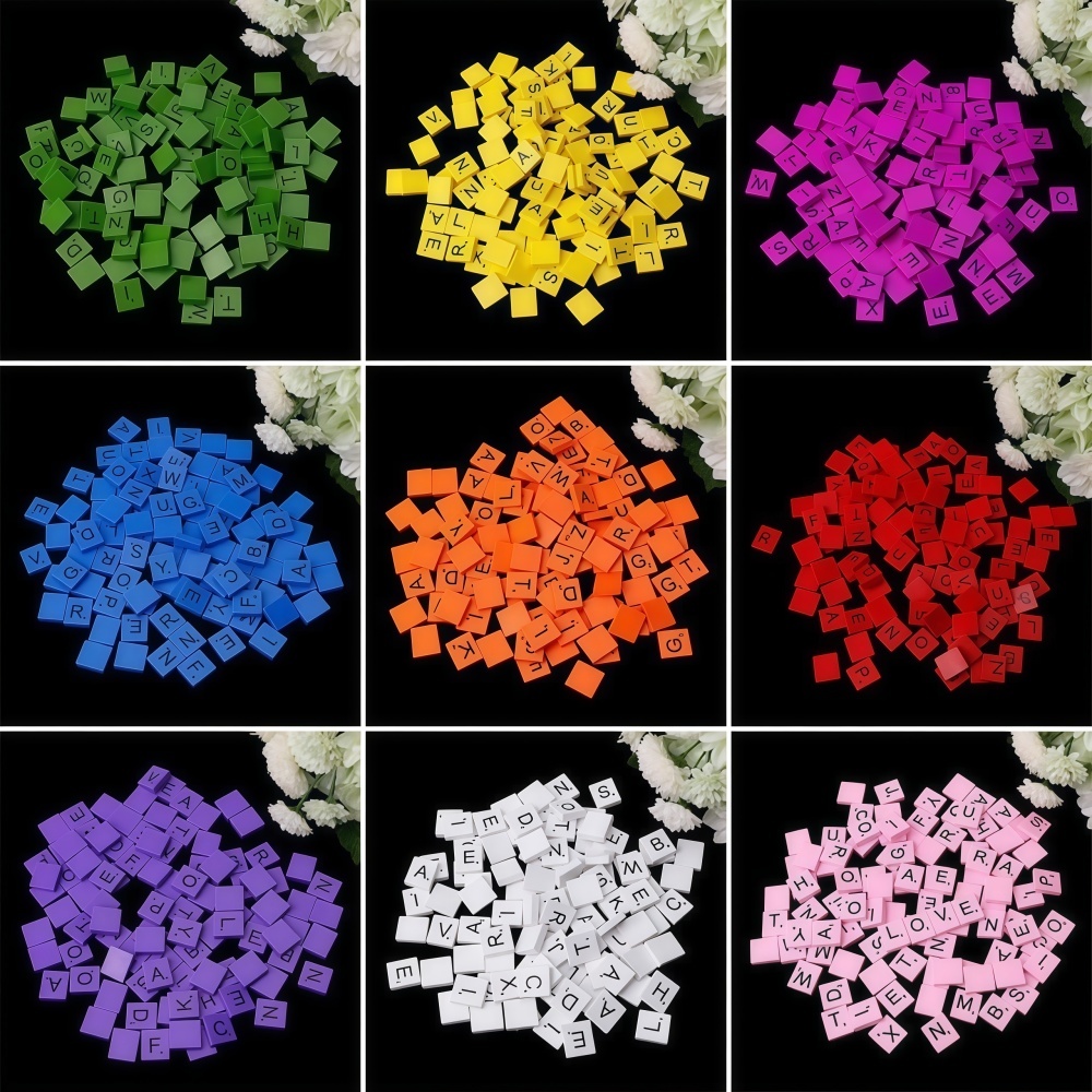 100PCS  Wooden Letter Cubes fo - đánh giá và giá Embellish Craft