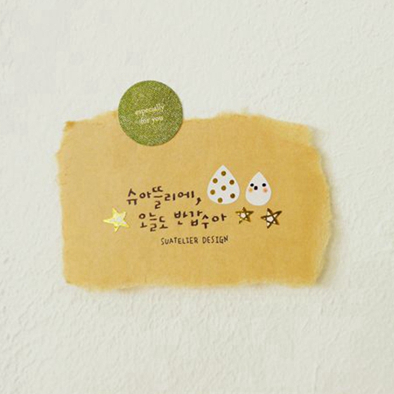Suatelier Kawaii Hàn Quốc Dán  - đánh giá và giá Embellishments For Scrapbooking