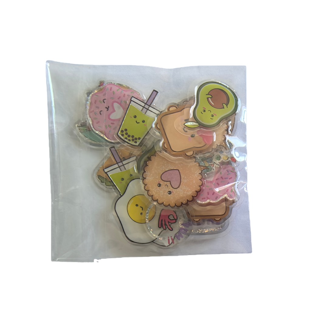 45 Pcs Adorable Epoxy Stickers - đánh giá và giá Craft Embellishment World