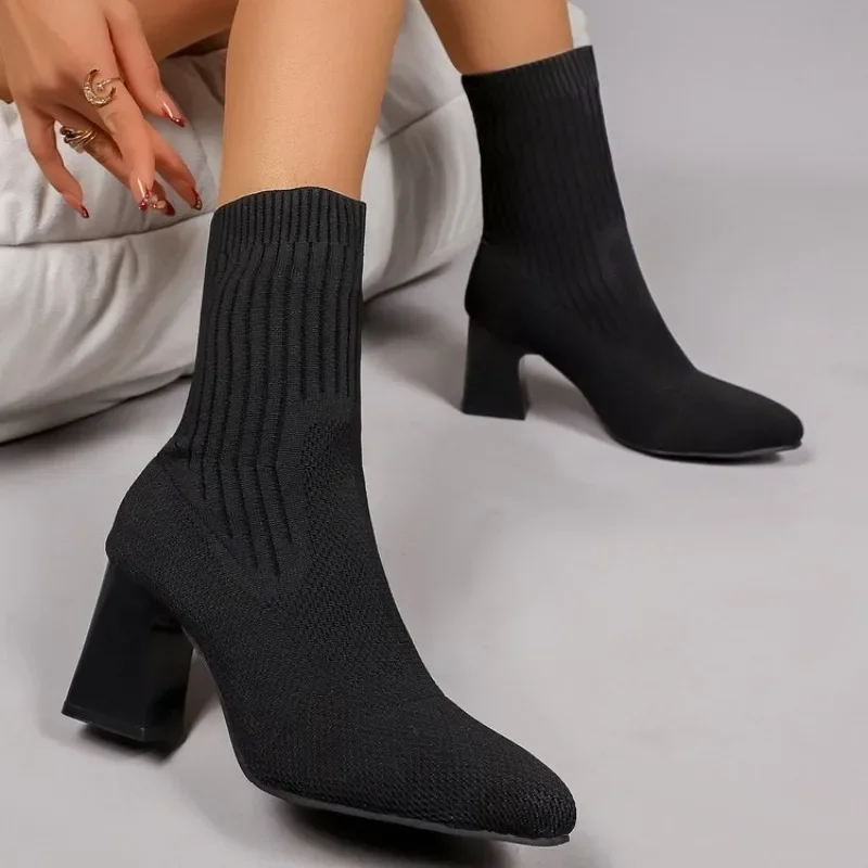 Fashion Ladies Knitted Sock An - đánh giá và giá Embellish Knit