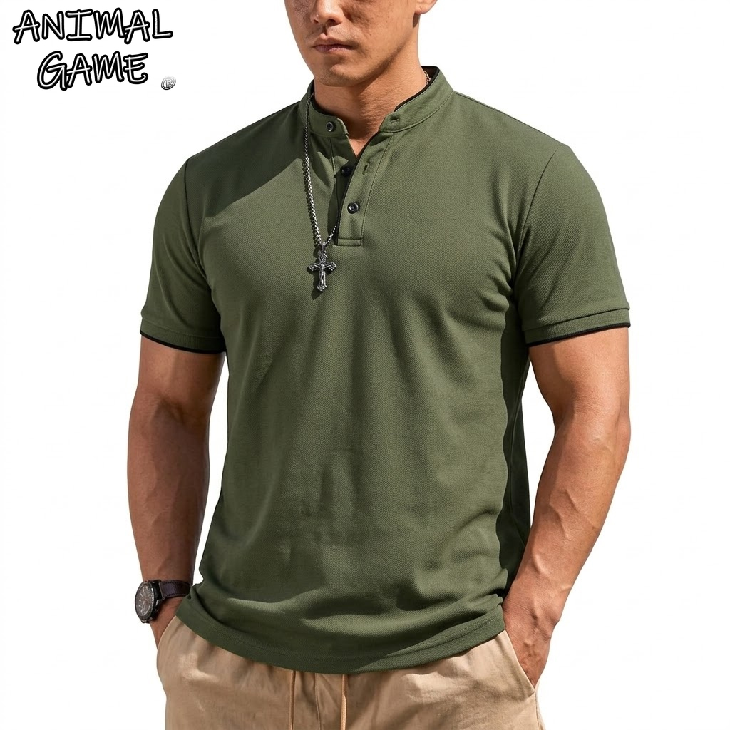 Summer Short Sleeve Henley Shi - đánh giá và giá Embellish Knit