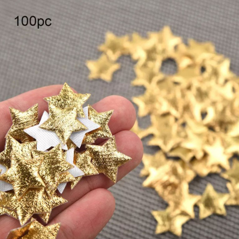 100Pcs Gold/Silver Stars For C - đánh giá và giá Embellishments For Scrapbooking